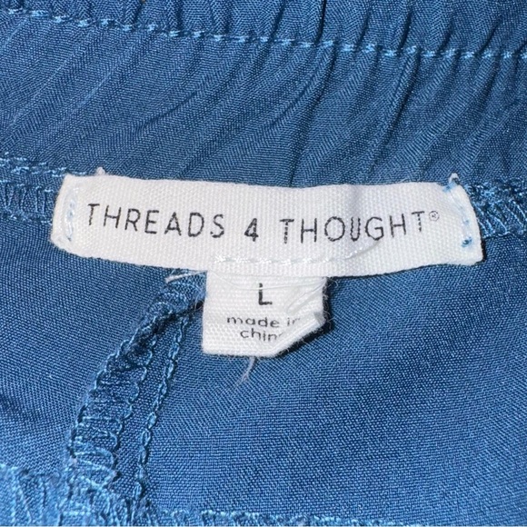 Threads 4 Thought joggers Breakwater Blue size L. GUC - Picture 10 of 12